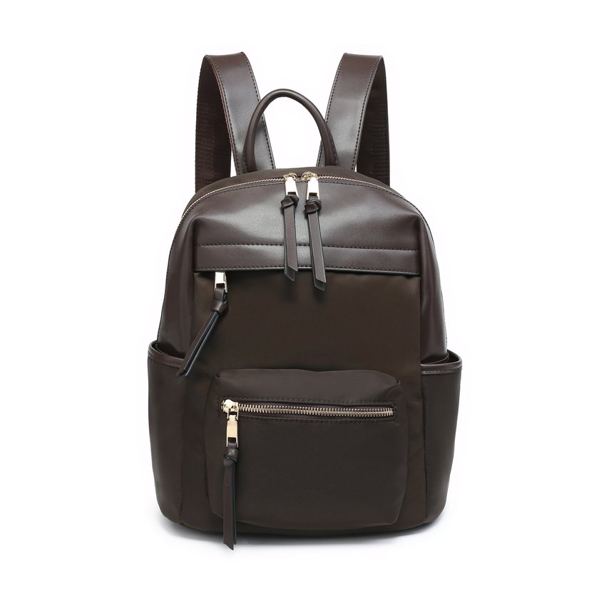 Mochila nylon com múltiplos bolsos GB