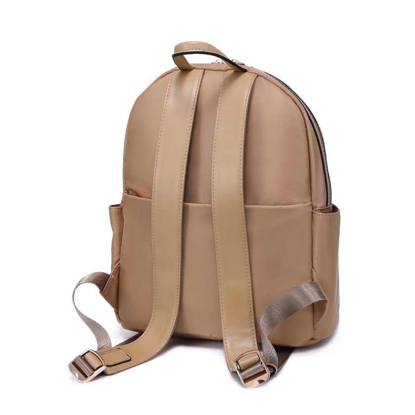 Nylon backpack with several GB pockets