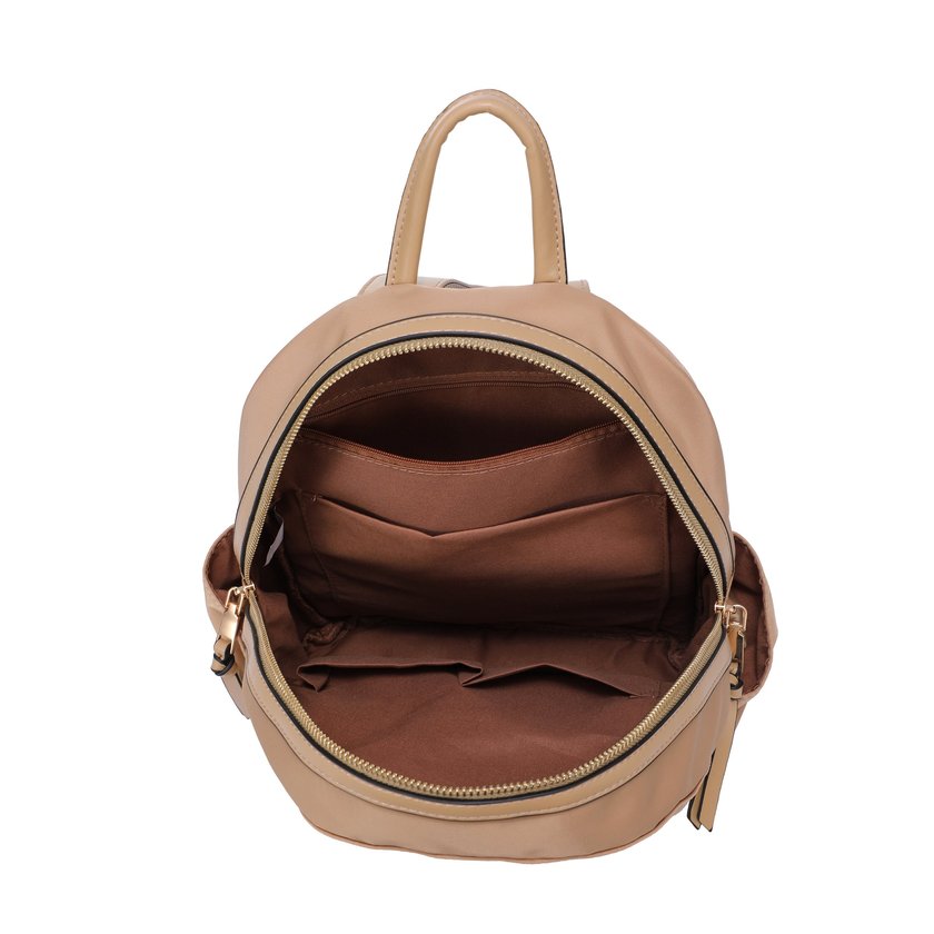 Nylon backpack with several GB pockets