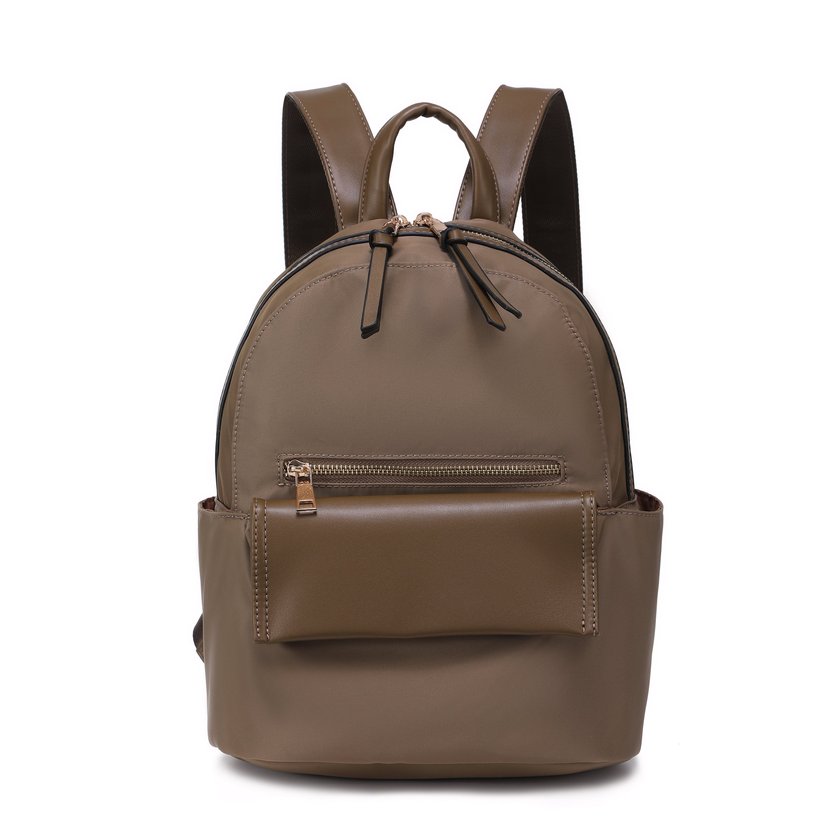 Nylon backpack with several GB pockets