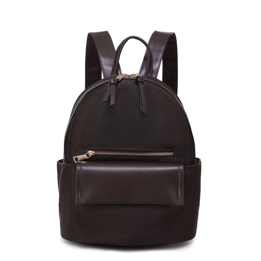 Nylon backpack with several GB pockets
