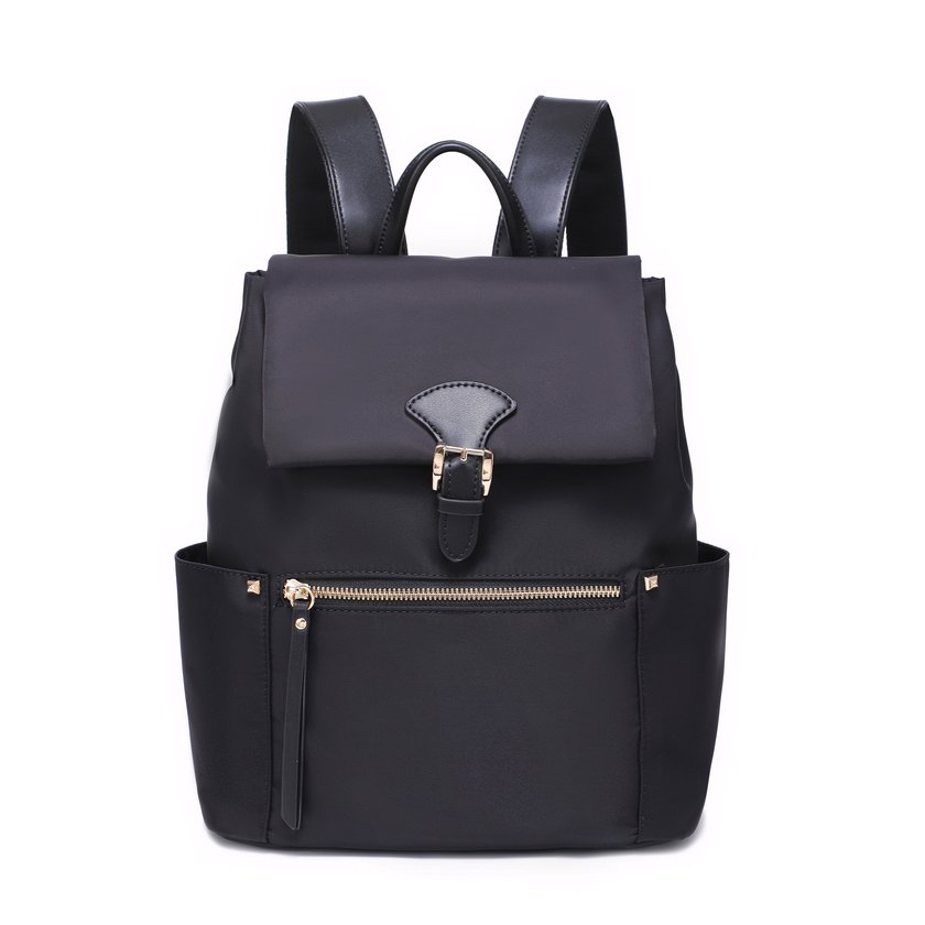 Zaino in nylon con chiusura con fibbia GB