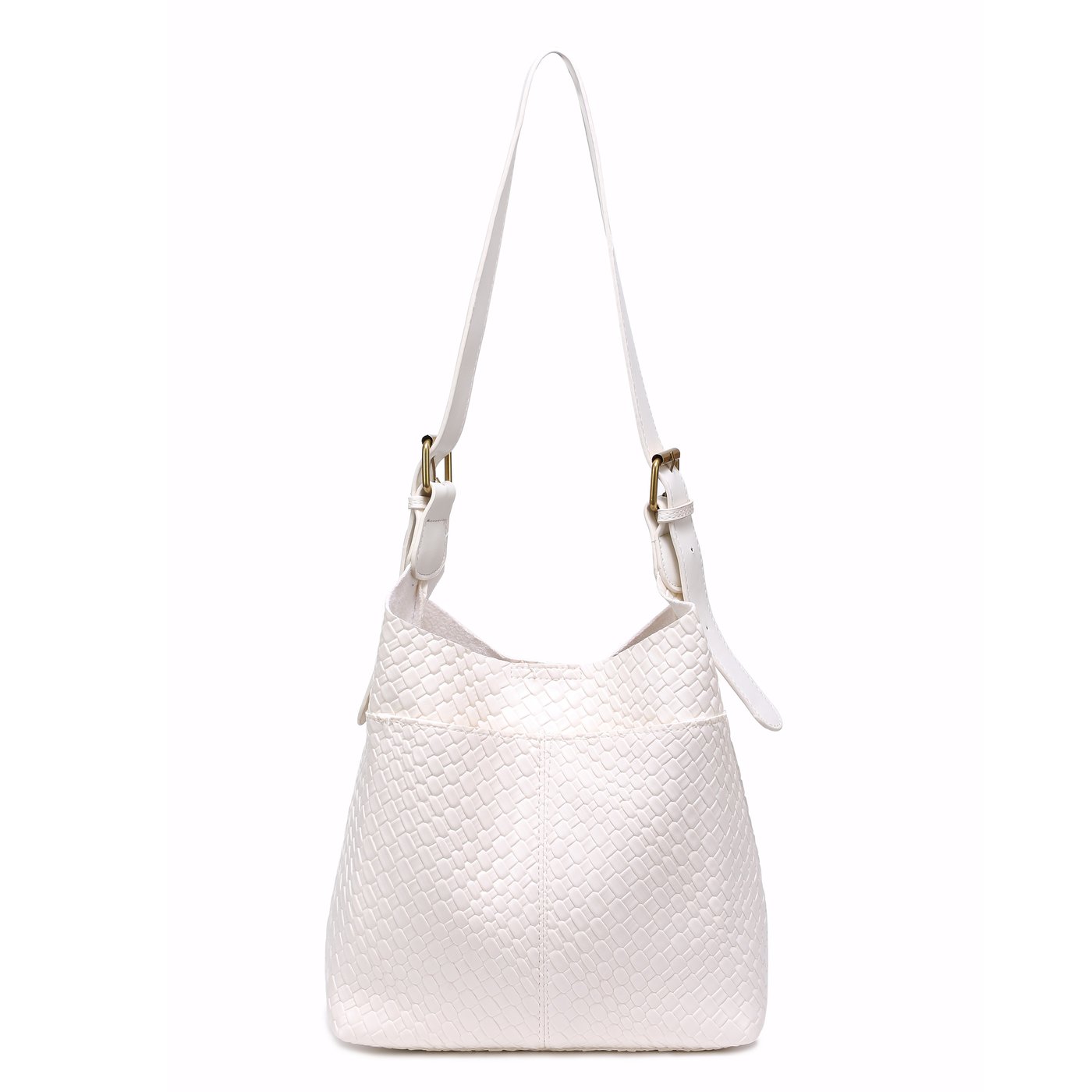 Borsa GB in materiale sintetico texture cocco