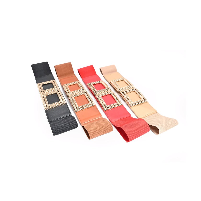 Ceinture élastique avec boucle métallique GB