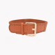 Wide belt with texture GB