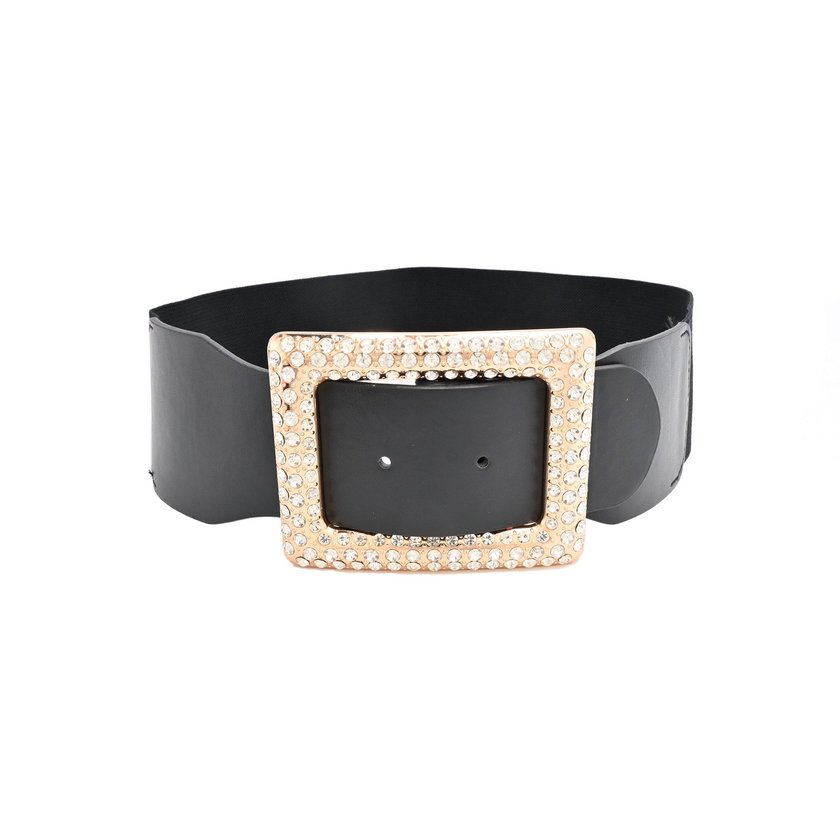 Belt with brillant buckle GB
