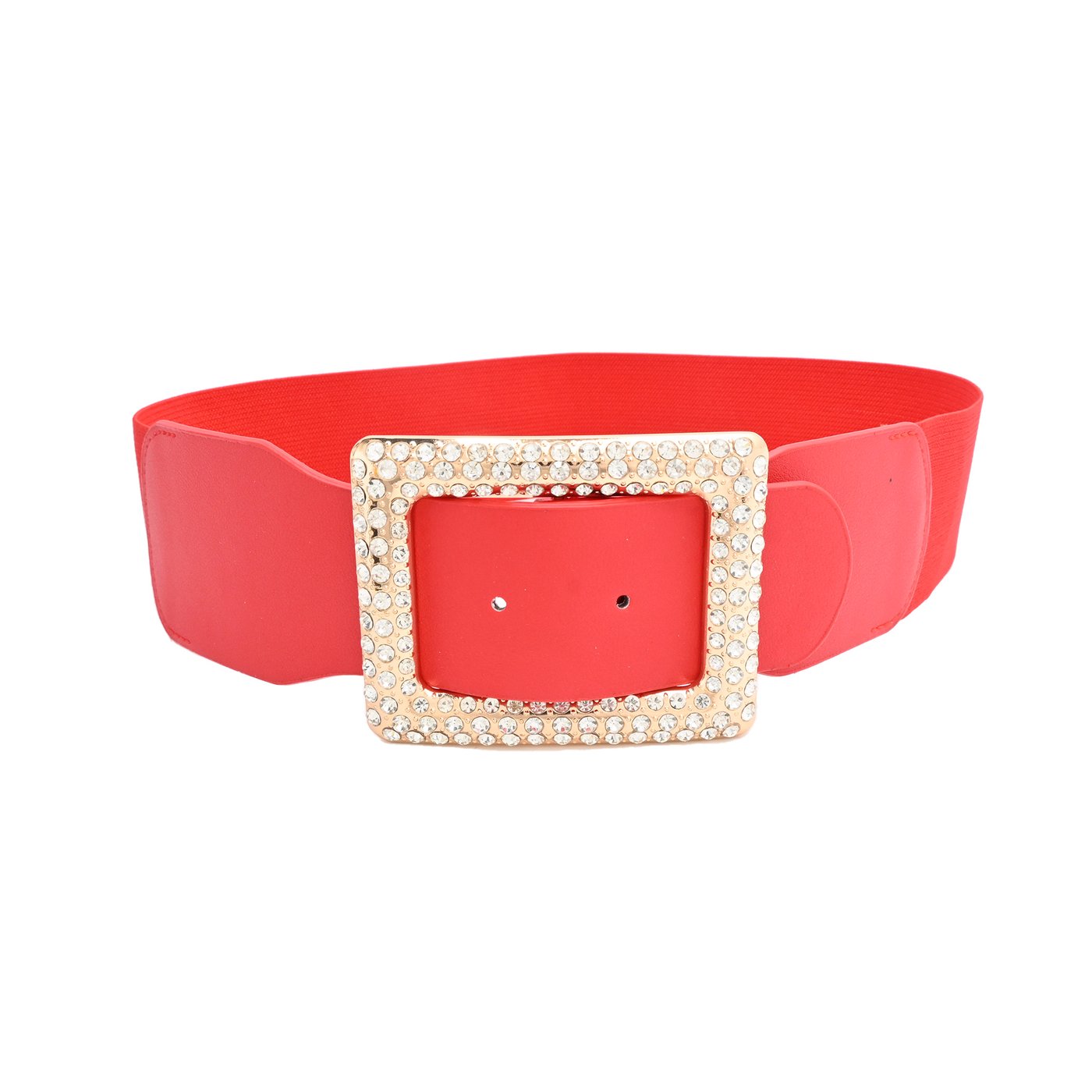 Ceinture avec boucle brillant GB