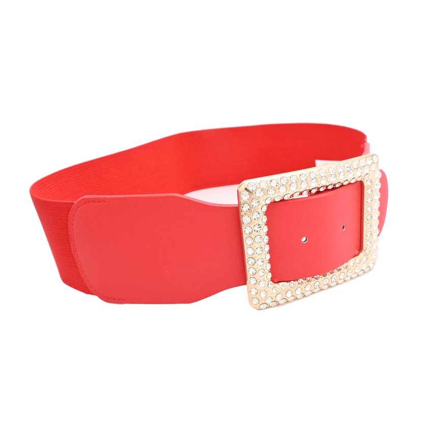 Belt with brillant buckle GB