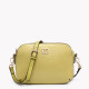 Bolsa crossbody com textura GB