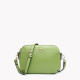 Bolsa crossbody com textura GB