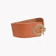 Wide belt with buckle crusade GB