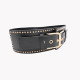 Wide belt with buckle double GB