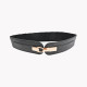 Elastic belt with buckle pair GB