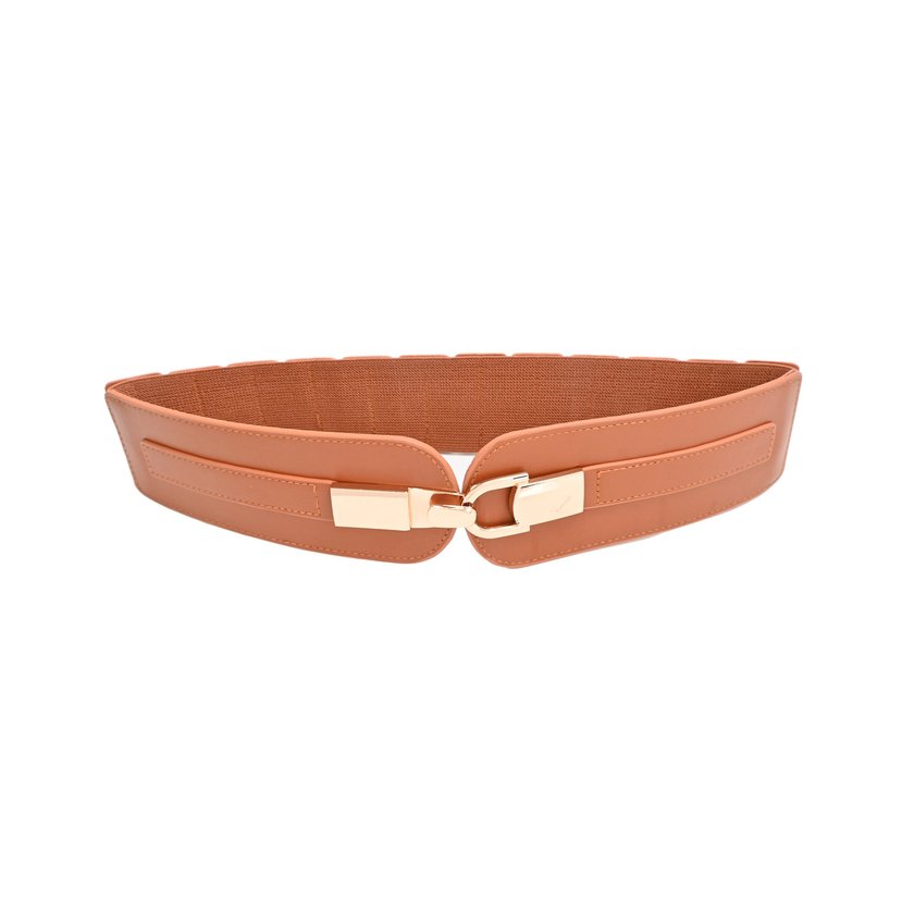 Elastic belt with buckle pair GB