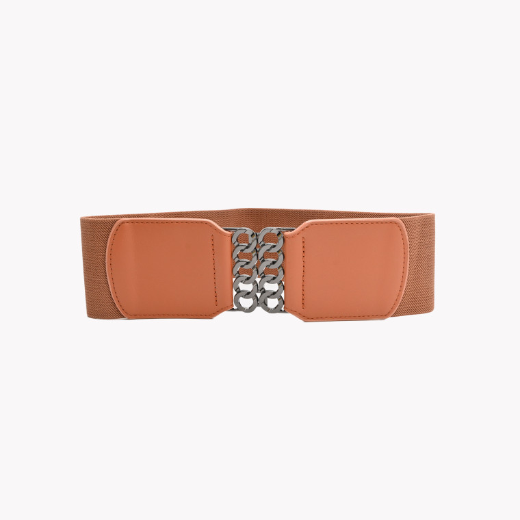 Elastic belt buckle metallic GB