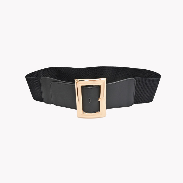 Cintura elastico con fibbia d&#039;oro GB