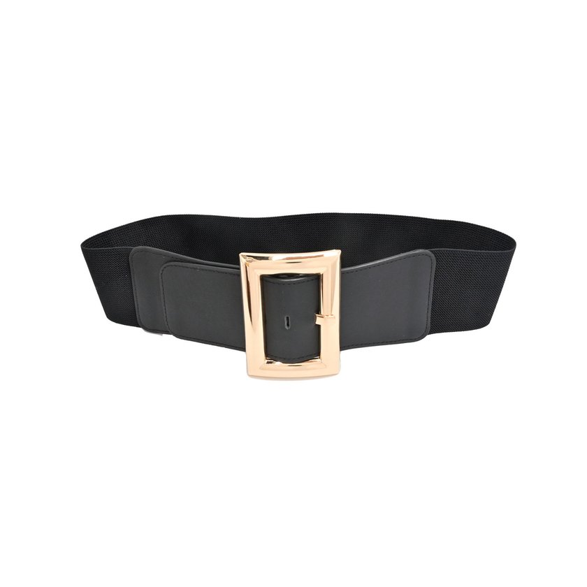 Cintura elastico con fibbia d'oro GB