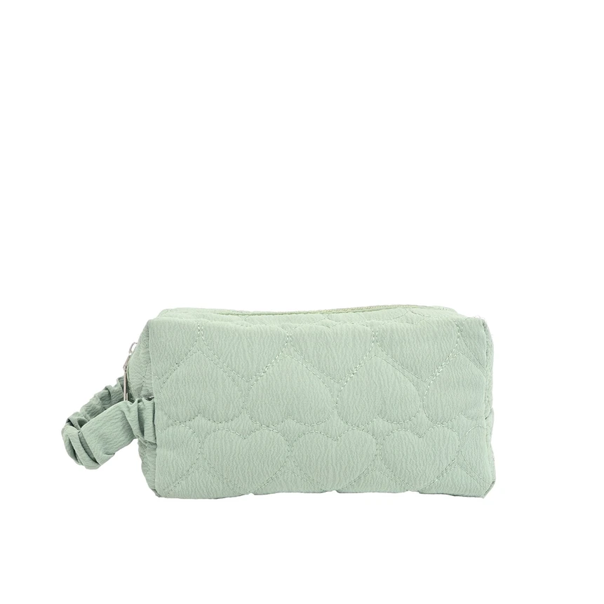 Beauty case con stampa cuore GB