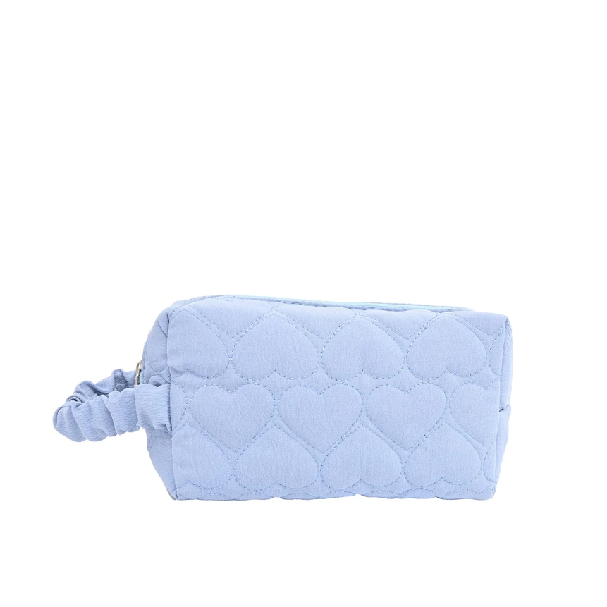 Beauty case con stampa cuore GB