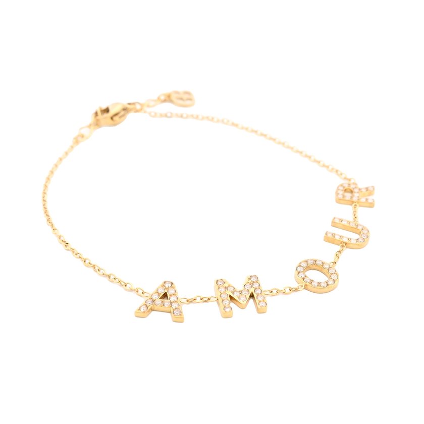 Collier acier amour GB