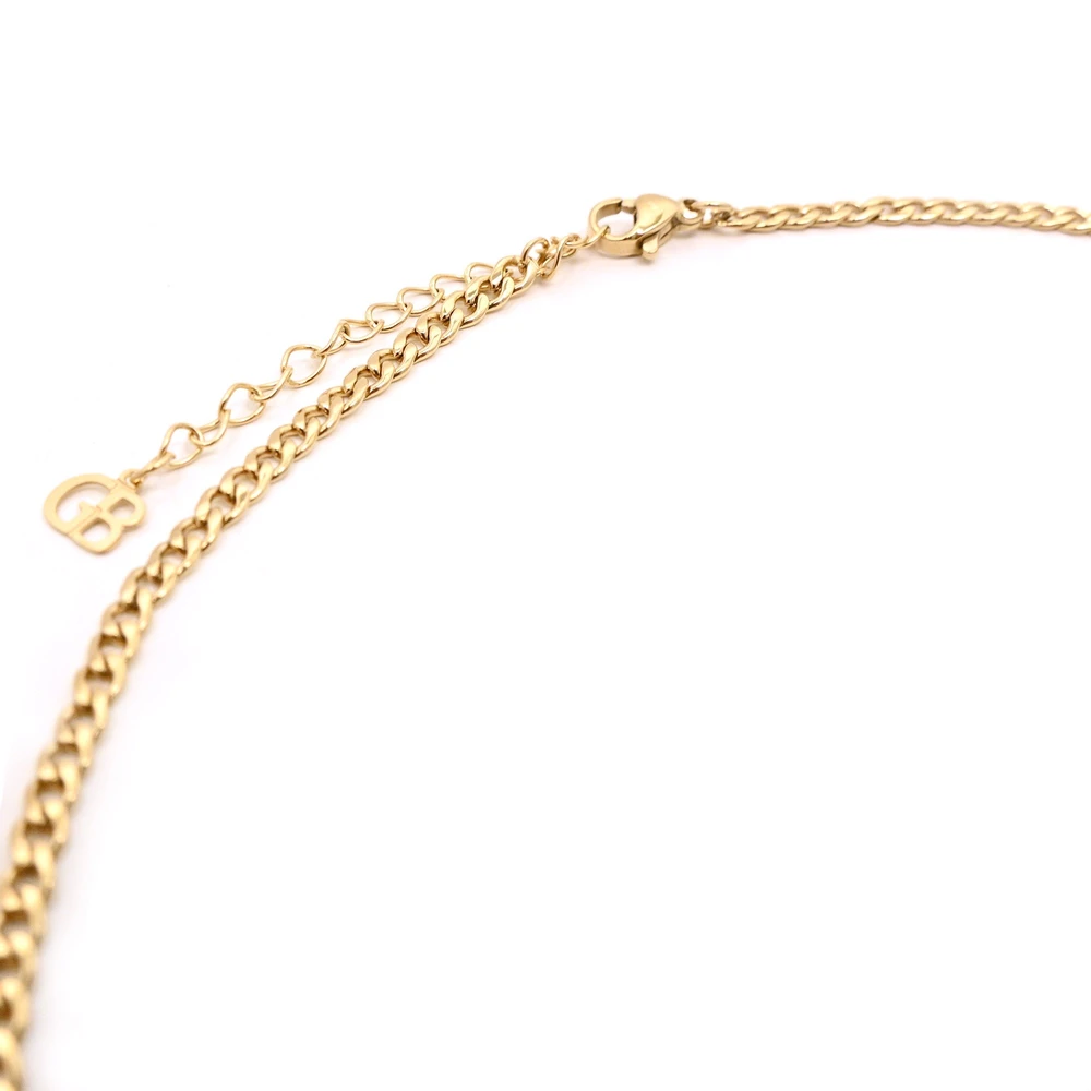 Basic steel mesh necklace GB