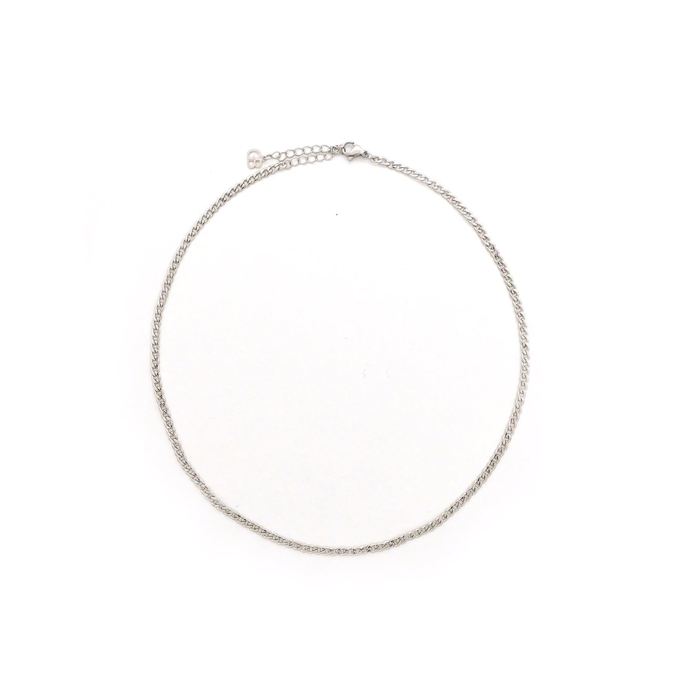 Basic steel mesh necklace GB