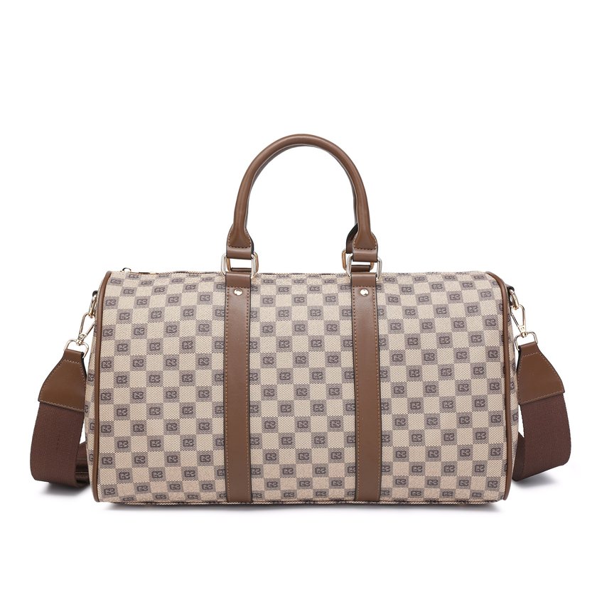 Borsa da viaggio grande con incisione GB