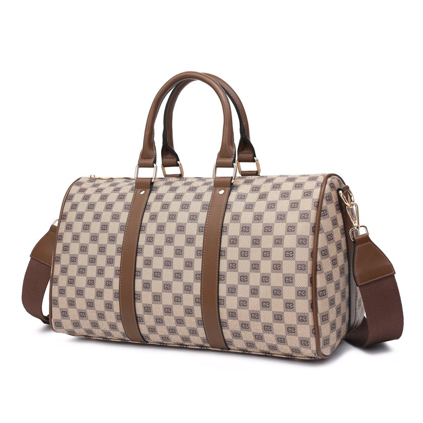 Borsa da viaggio grande con incisione GB