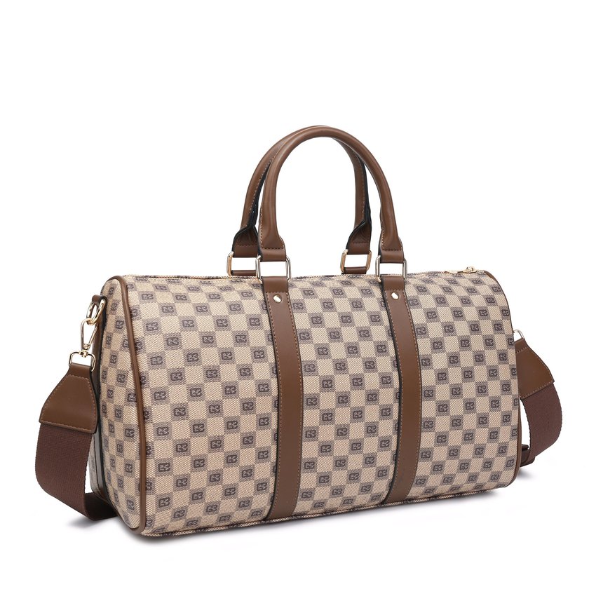 Borsa da viaggio grande con incisione GB