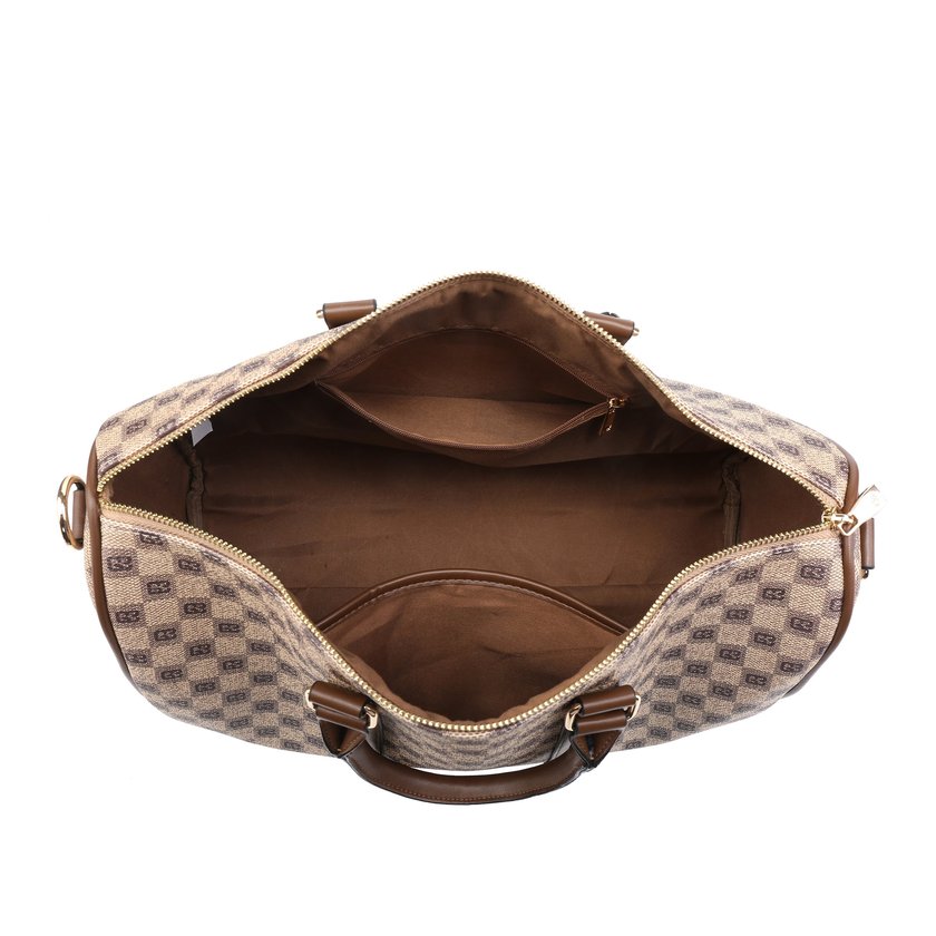 Borsa da viaggio grande con incisione GB