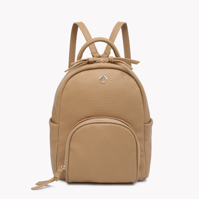 Synthetic backpack with gold detail GB