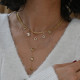 Basic steel mesh necklace GB