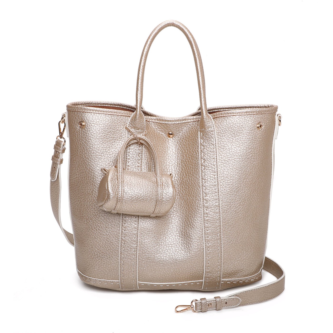 Mala estilo Shopper com detalhe GB