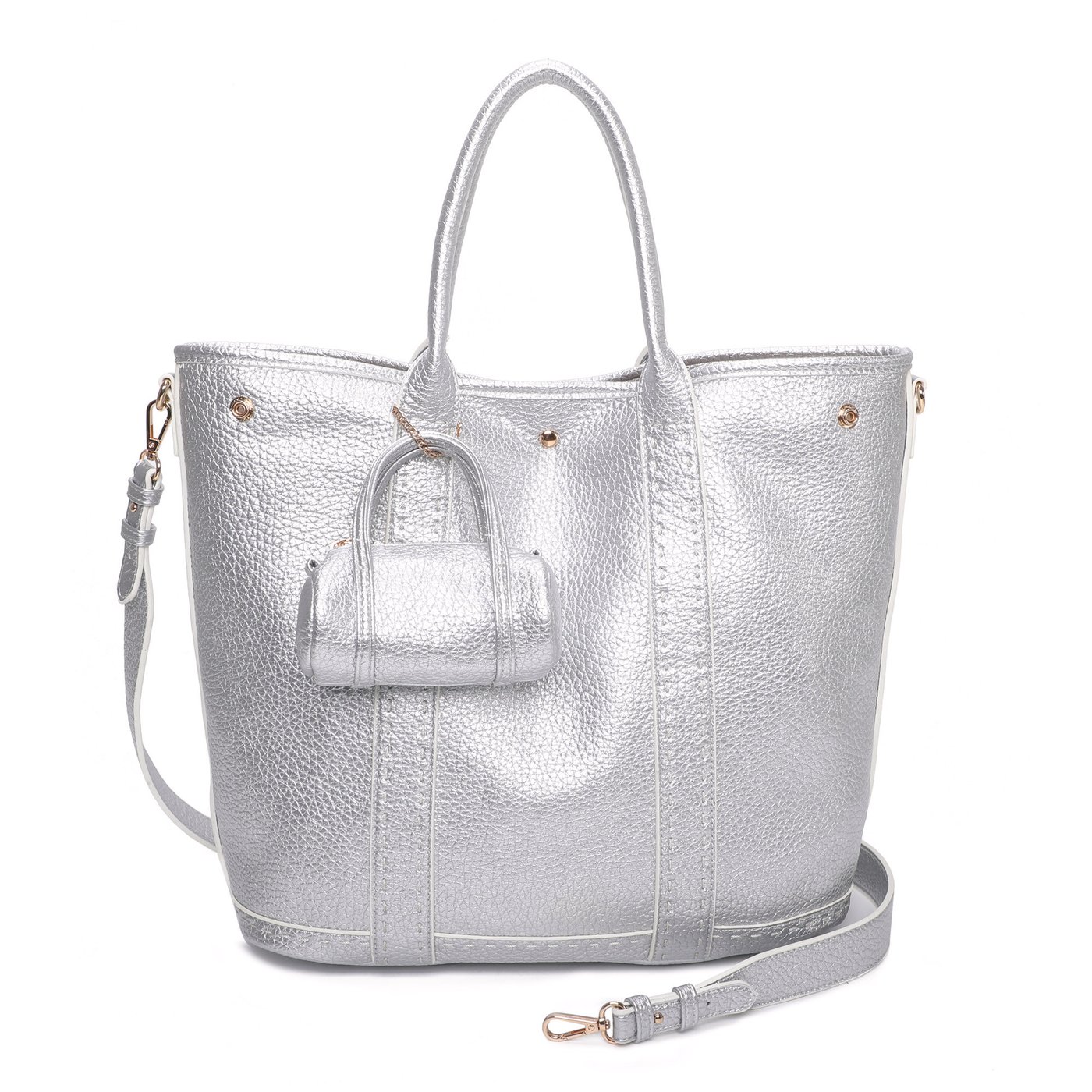 Mala estilo Shopper com detalhe GB