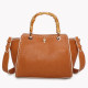 Handbag with GB bamboo handle