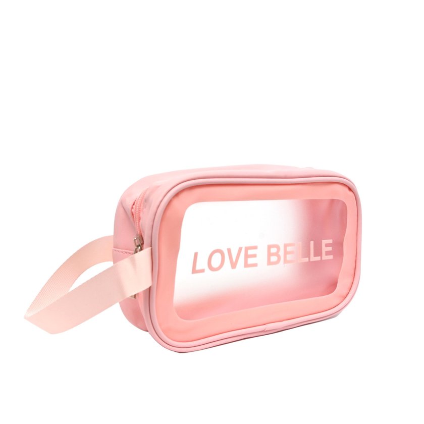 Beauty case piccolo con stampa GB