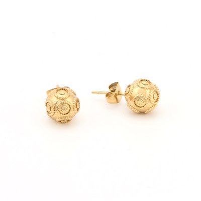 Boucles d'oreilles bola de viana 10mm GB