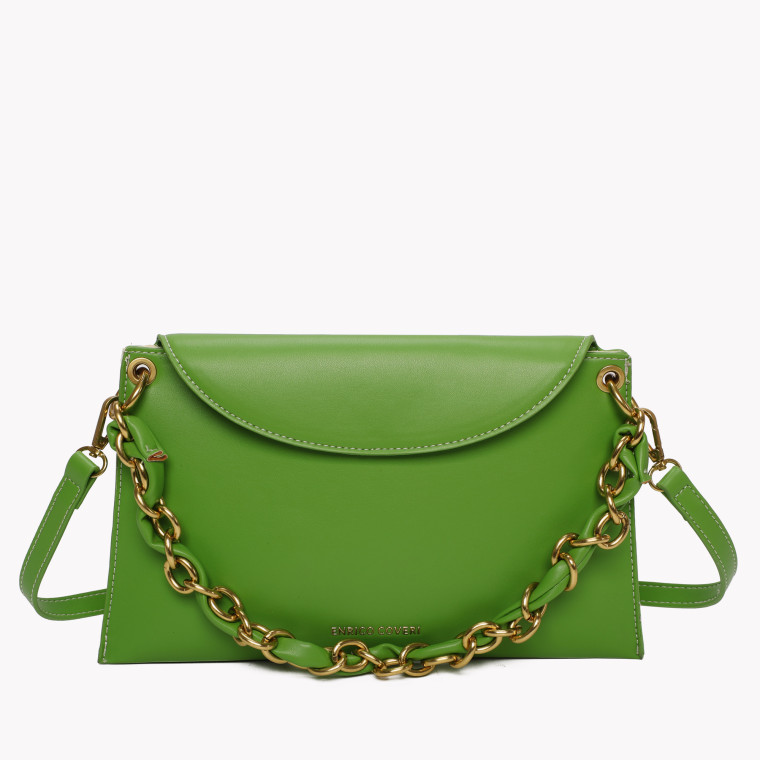 Envelope style bag with GB chain