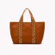 Shopper style bag with GB studs