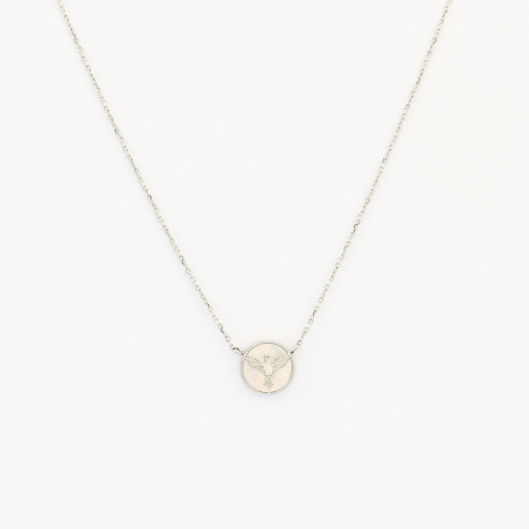 Semi precious necklace star GB