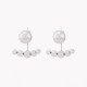 Spheres steel earrings GB