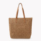 GB Straw Shopper Bag