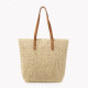 GB Straw Shopper Bag