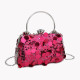 Bag with sequins and GB hand strap