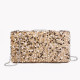 Rectangular party bag with GB sequins
