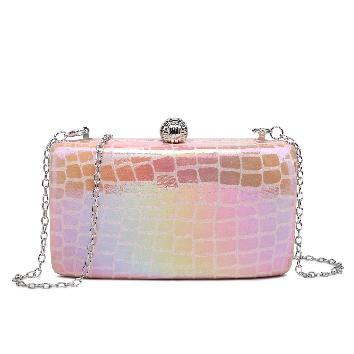 GB hologram shiny texture fanny pack