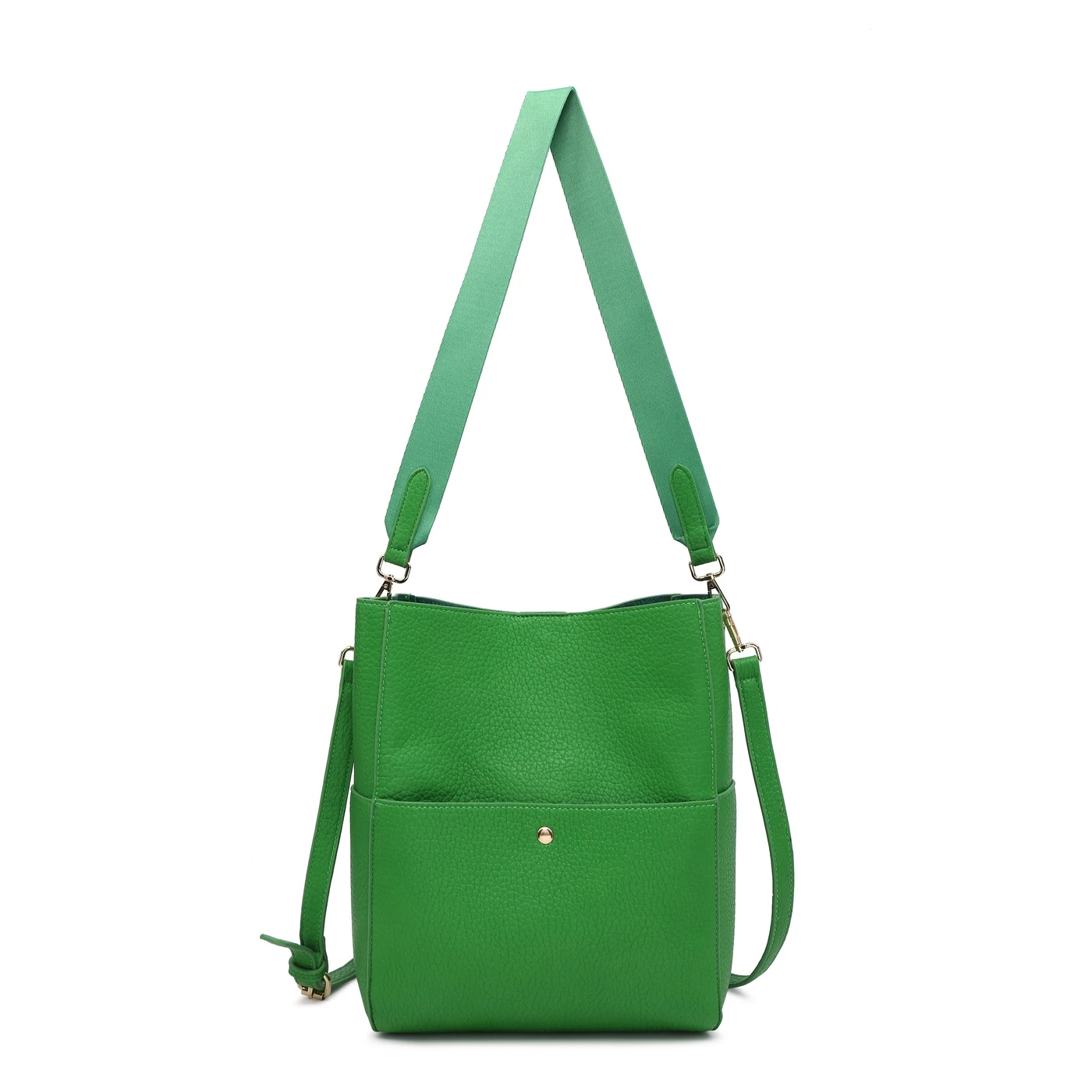 Shoulder bag with external pocket GB