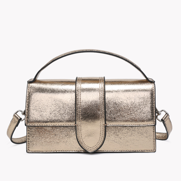 Le Bambinu GB style metallic crossbody bag