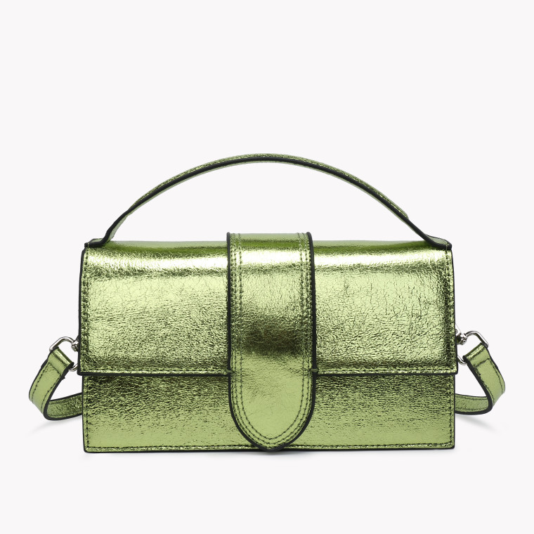 Le Bambinu GB style metallic crossbody bag