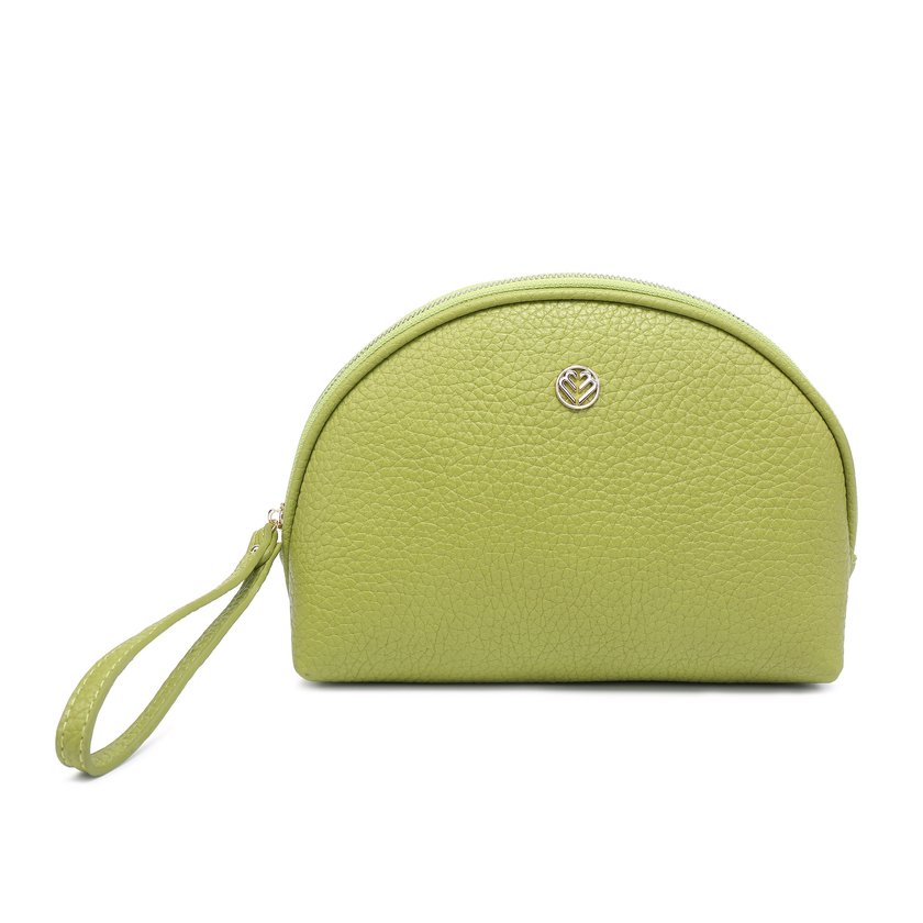 Beauty case sintetico con dettaglio GB